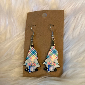 Spring Tulips (G49) - Gnome Earrings