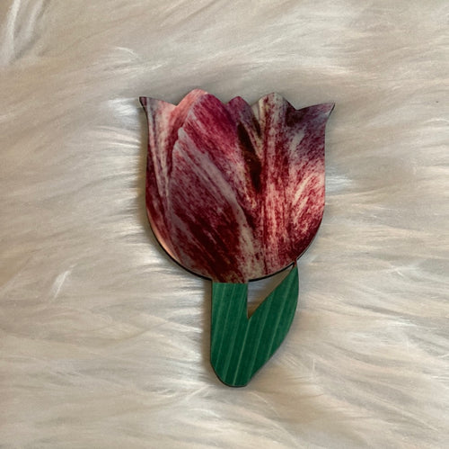 Purple Petal (T02) - Tulip Magnet