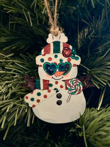 Sunglasses (SM05) - Snowman Shape Ornament