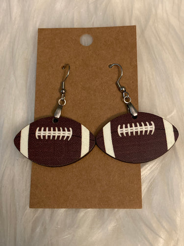 Football (FB02) - Football Earrings