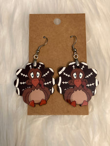 Football Turkey (TU01) - Turkey Earrings