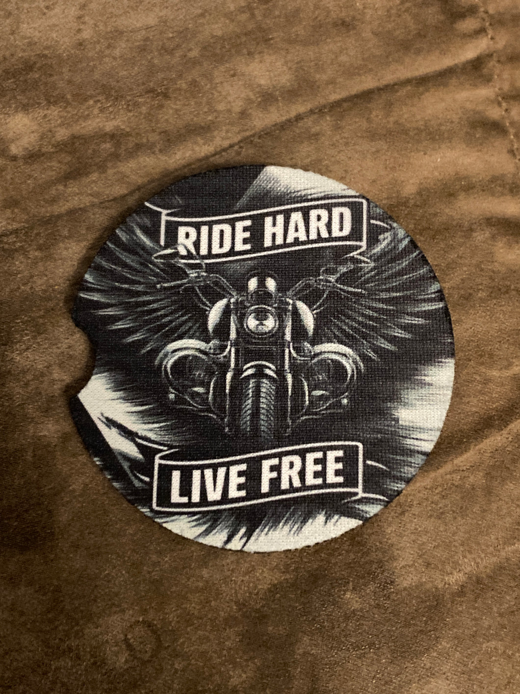 Car Coaster - Ride Hard Live Free Motorcycle - CC79