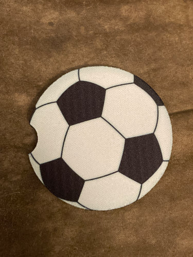 Car Coaster - Soccer Ball - CC64