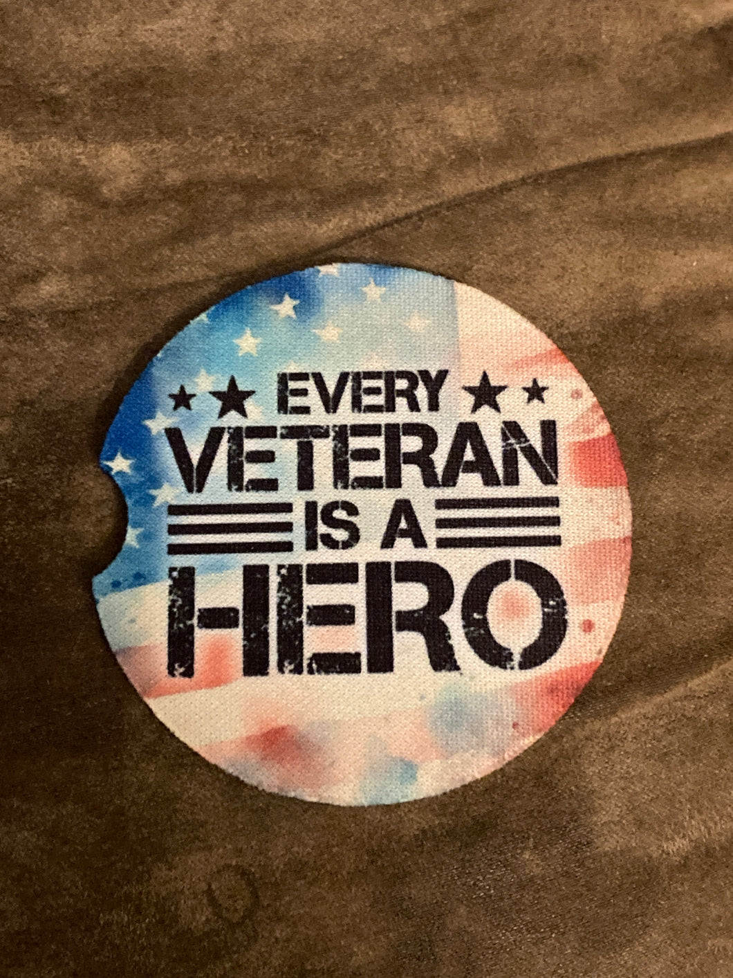 Car Coaster - Every Veteran is a Hero - CC59