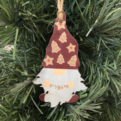 Christmas Cookies (G12) - Gnome Shape Ornament