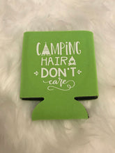 Load image into Gallery viewer, Camping Hair Don’t Care Can Cooler