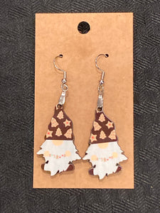 Christmas Cookies (G12) - Gnome Earrings