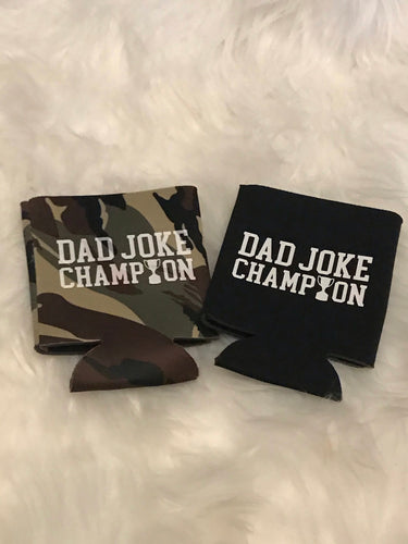 Dad Joke Champion Can Cooler