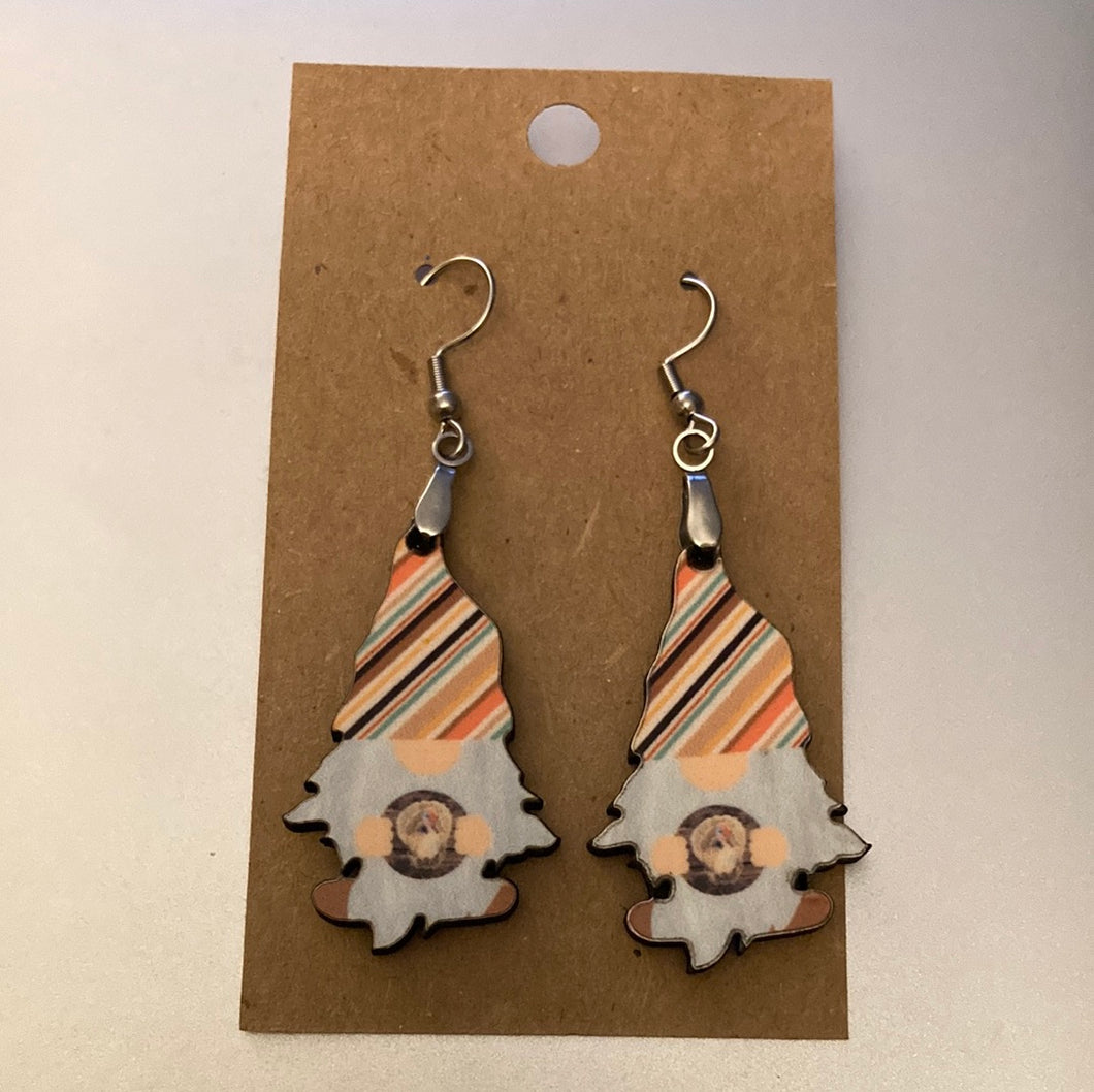 Thanksgiving (G51) - Gnome Earrings