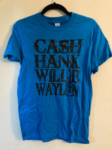 Cash Hank Willie Waylon - S