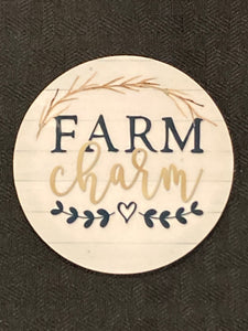 Farm Charm - Circle Magnet - R29