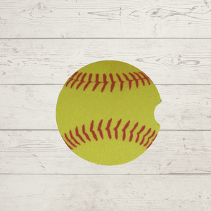 Car Coaster - Softball - CC37