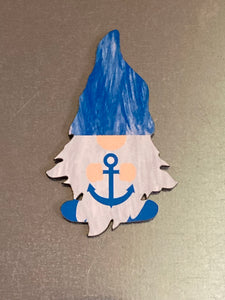 Blue Anchor (G06) - Gnome Magnet