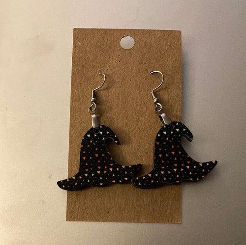 Triangles (WH04) Witch Hat Earrings