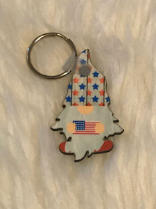 Americana (G04) - Gnome Keychain