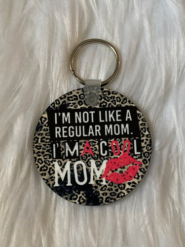 Cool Mom - Circle Keychain