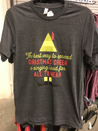 The Best Way To Spread Holiday Cheer T-Shirt - Size S and 2X