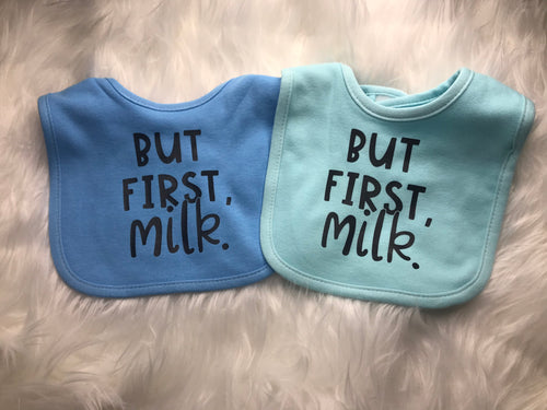 But First, Milk Bib