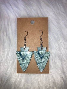 Silver2 (AH07) - Arrowhead Earrings