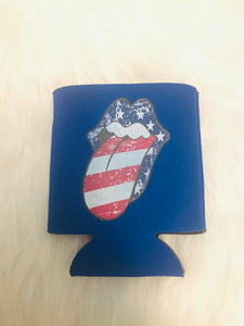 Patriotic Tongue Can Cooler