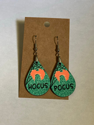 HP Green (TD22A, TD22B) - Tear Drop Earrings