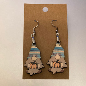 Pumpkin (G47) - Gnome Earrings