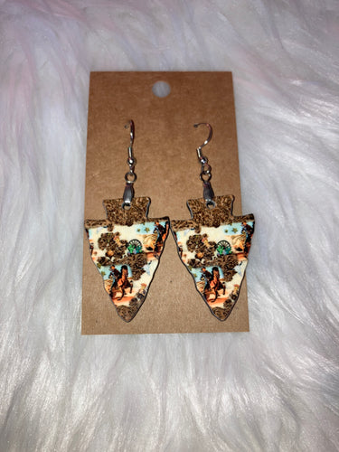 Western (AH19) - Arrowhead Earrings