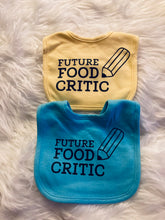 Load image into Gallery viewer, Future Food Critic Bib