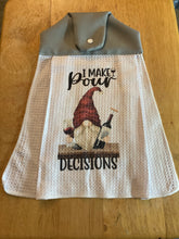 Load image into Gallery viewer, I Make Pour Decisions - Over the Handle Waffle Towel