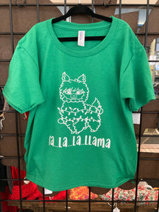 Fa La La Llama Sleeve Shirt